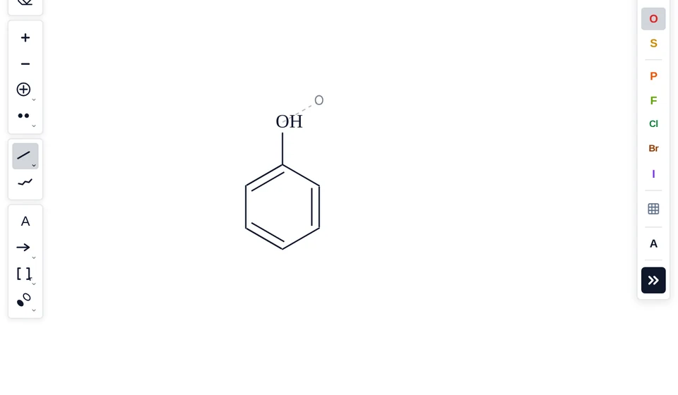 Phenol after Clean up with even bond lengths