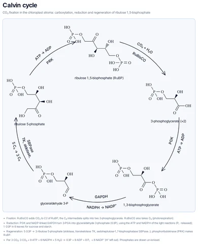 Calvin cycle template preview