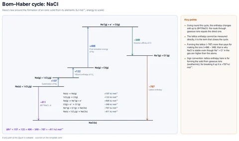 Born–Haber cycle: NaCl template preview