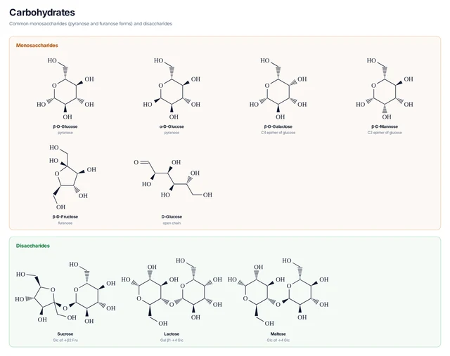 Carbohydrates template preview